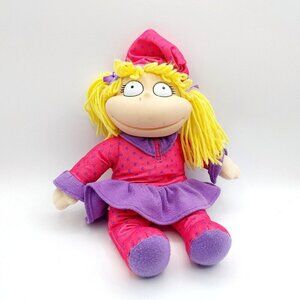 Rugrats Angelica Slumber Party Doll 1997 Mattel Vintage 12" Vinyl Plush
